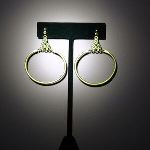 hoop earrings